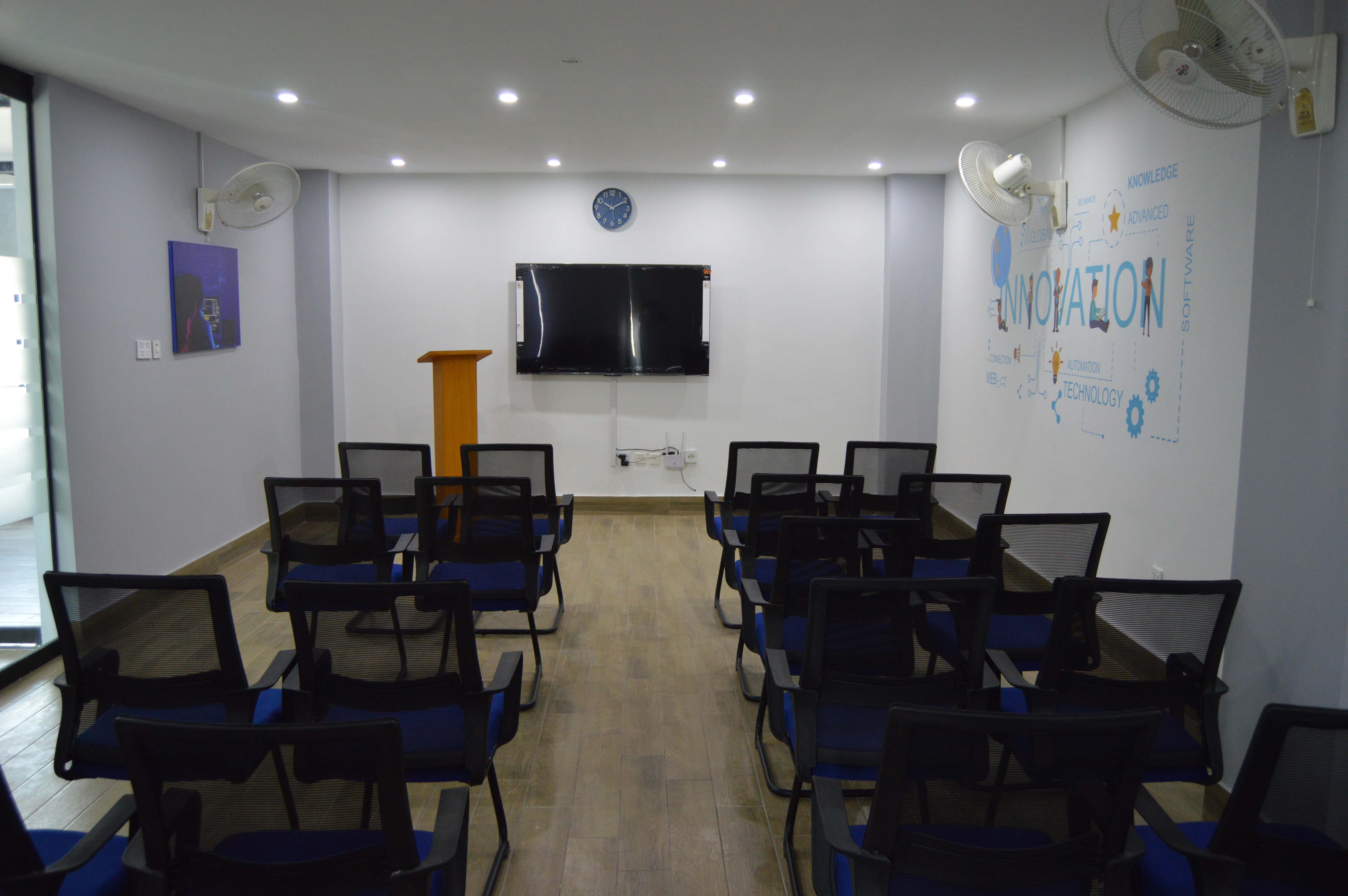 STP Muzaffarabad interior workspace